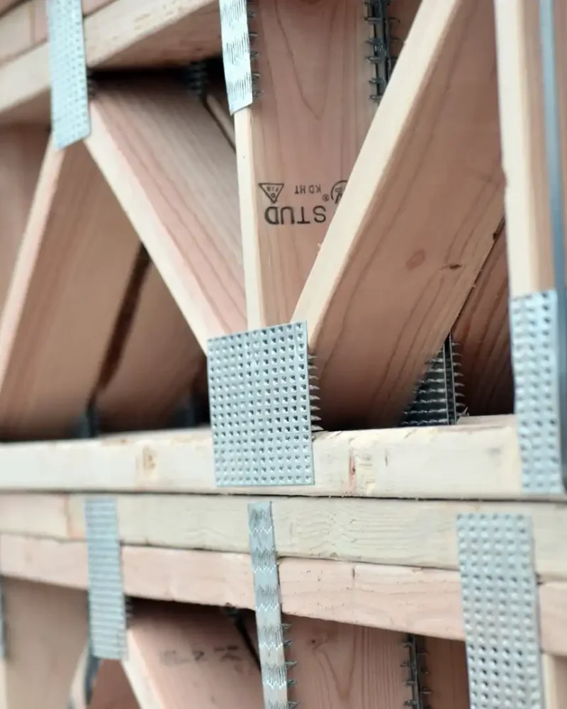 Construction de charpente bois à Pouzauges par la menuiserie Djimmy Vaillant